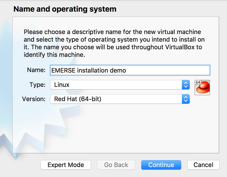 linux vm setup screen