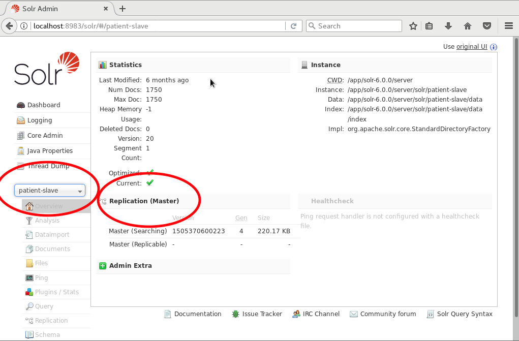 Patient Slave Index incorrectly configured