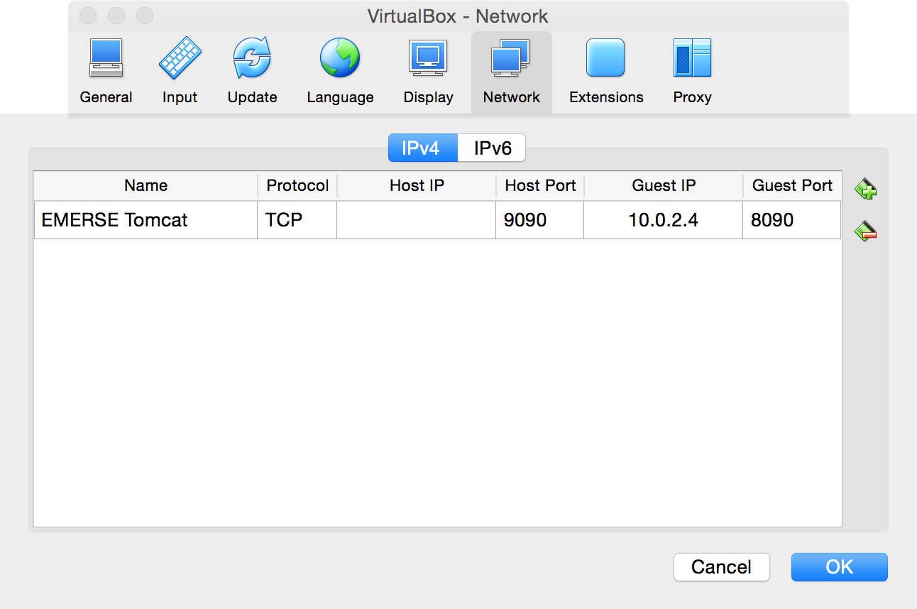 IPV4 pane